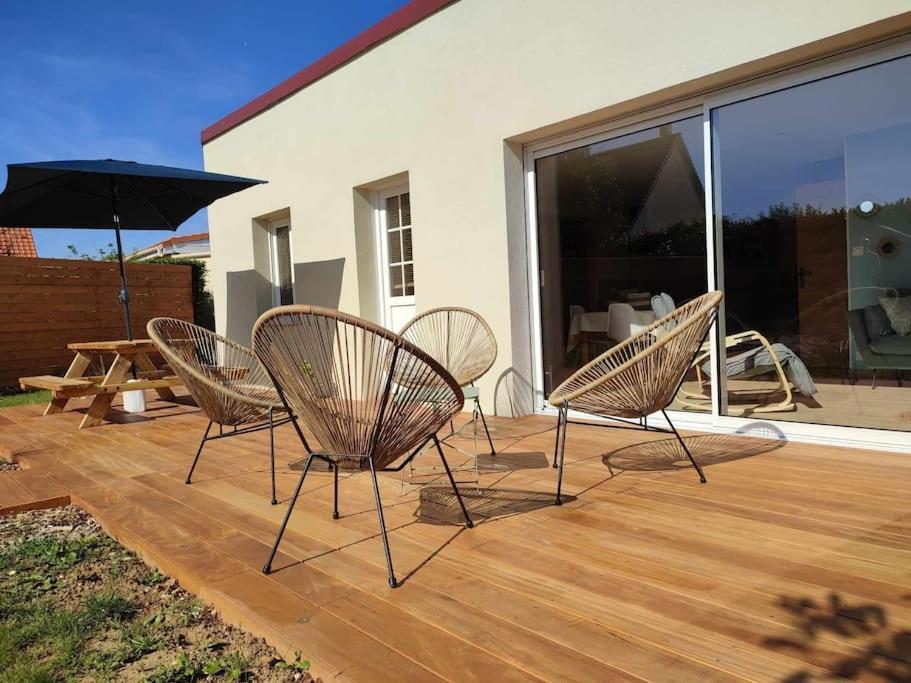 *Charmant Cosy Entre Terre Et Mer* Verton Exterior photo